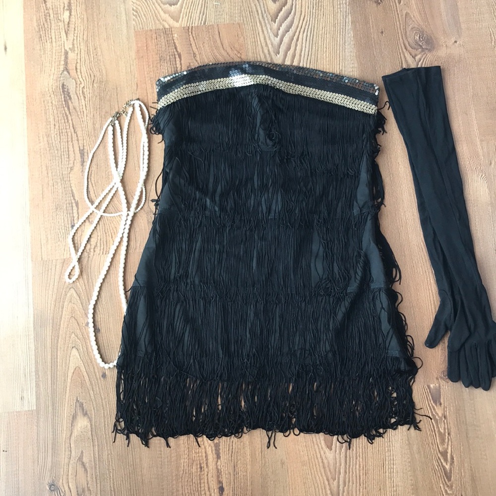 Flapper girl Halloween costume